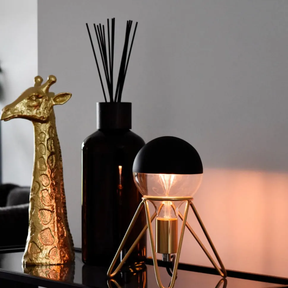 Calex G125 Top kopspiegel E27 4W zwart Ø12,5cm