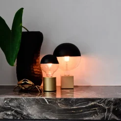 Calex G125 Top kopspiegel E27 4W zwart Ø12,5cm