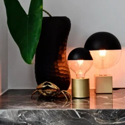 Calex G125 Top kopspiegel E27 4W zwart Ø12,5cm