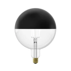 Calex Kalmar Top kopspiegel E27 6W zwart Ø20cm