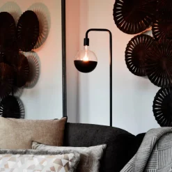 Calex Kalmar Top kopspiegel E27 6W zwart Ø20cm