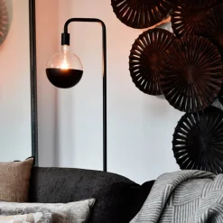 Calex Kalmar Top kopspiegel E27 6W zwart Ø20cm