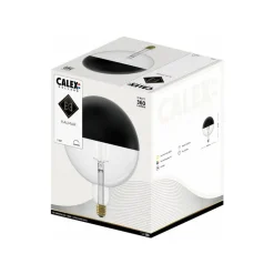 Calex Kalmar Top kopspiegel E27 6W zwart Ø20cm