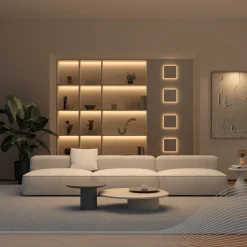 Calex LED strip Vibey, lengte 5 m, stekker, afstandsbediening, CCT