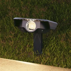 Calex LED-prikspot op zonne-energie Padoa, set van 2, zwart