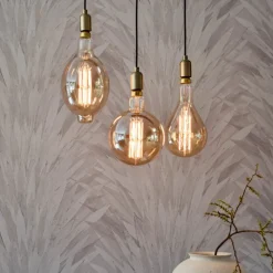 Calex Megaglobe LED G200 E27 10,5W 1100lm dim goud