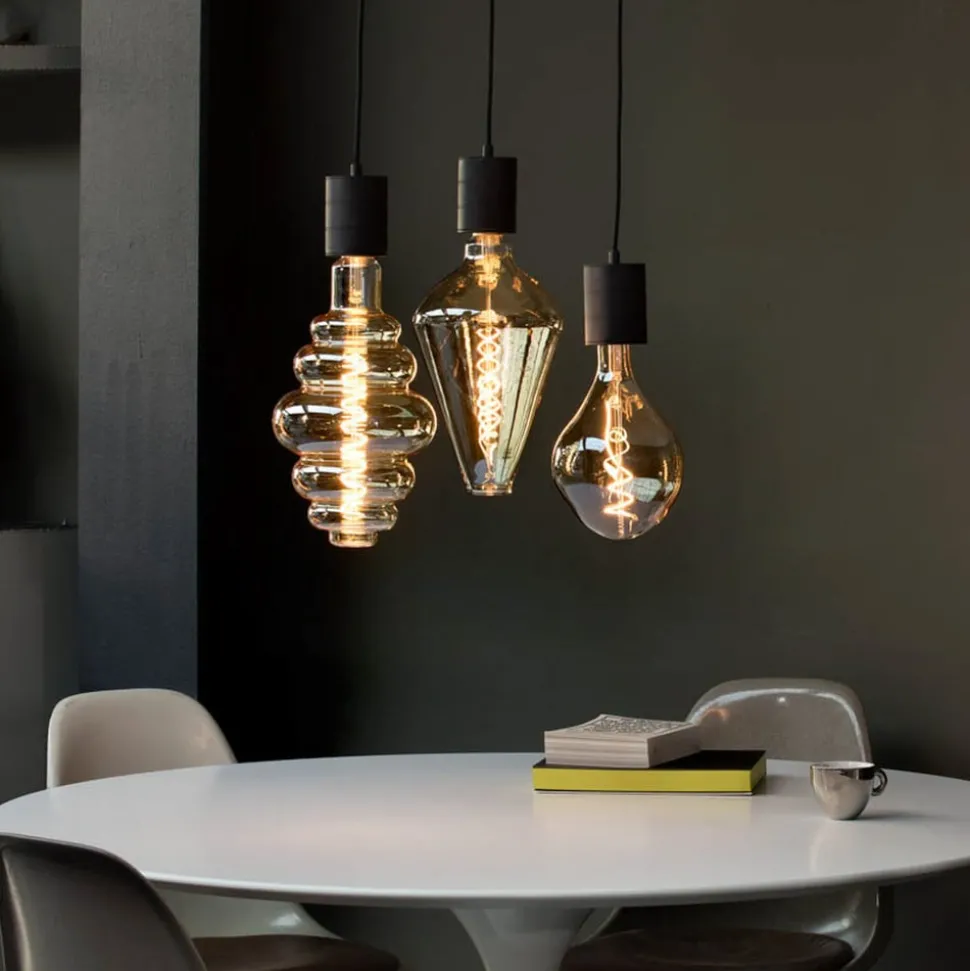 Calex Organic Evo LED lamp E27 6W dimbaar goud