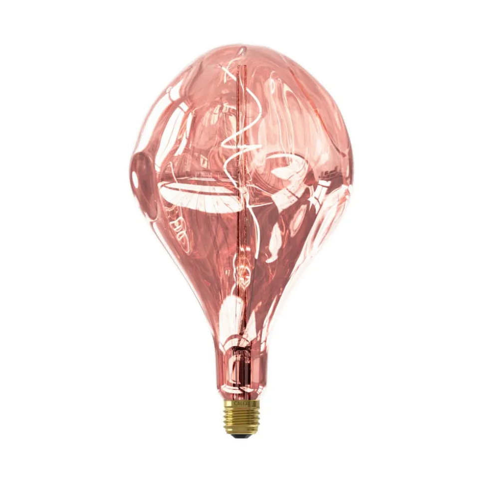 Calex Organic Evo LED lamp E27 6W dimbaar rosé