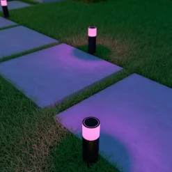 Calex Slimme Buiten Tuinpaal RGBW sokkellamp