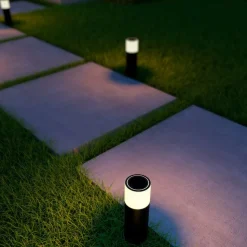 Calex Slimme Buiten Tuinpaal RGBW sokkellamp