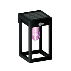 Calex slimme buitenlantaarn op zonne-energie, sensor, RGBW