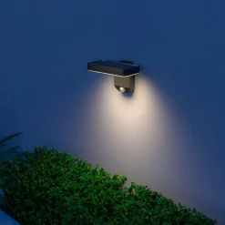 Calex Smart buitenwandlamp op zonne-energie, sensor, RGBW