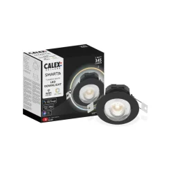 Calex Smart downlight Plafond inbouwlamp, zwart
