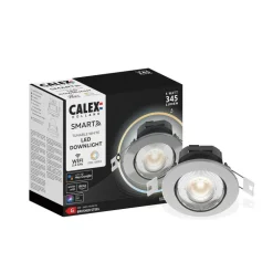 Calex Smart downlight Plafond inbouwlamp, staal