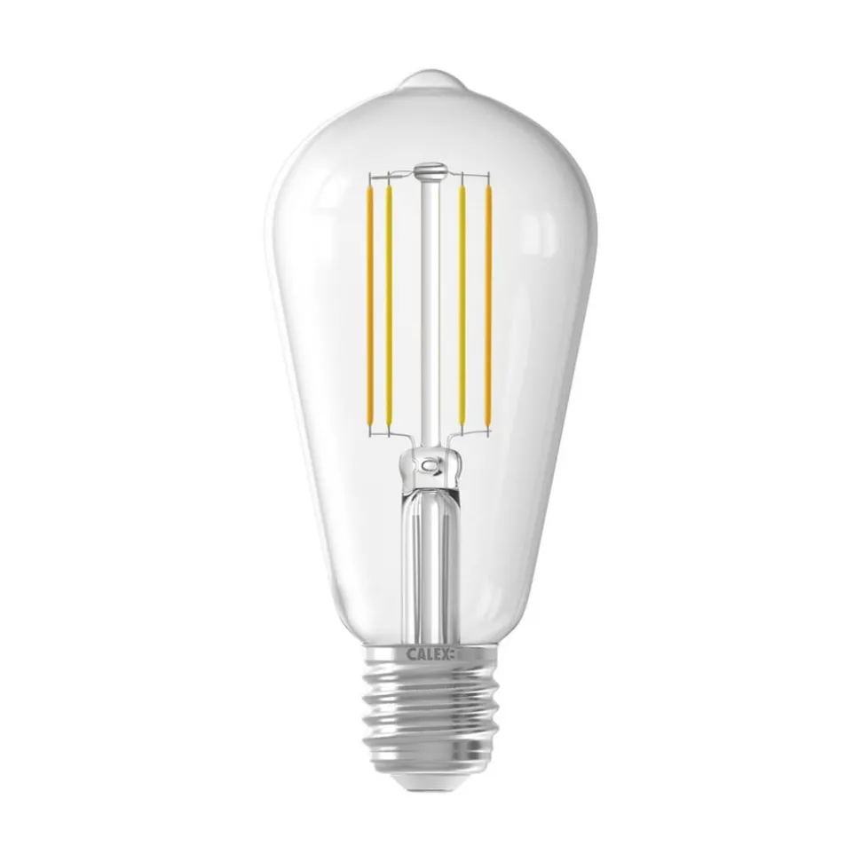 Calex Smart E27 ST64 LED 7W filament 1800-3000K