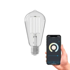 Calex Smart E27 ST64 LED 7W filament 1800-3000K