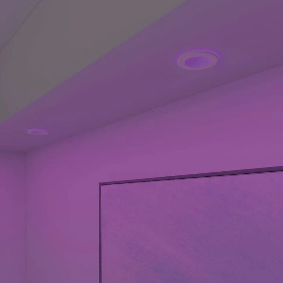 Calex Smart Halo downlight CCT RGB wit