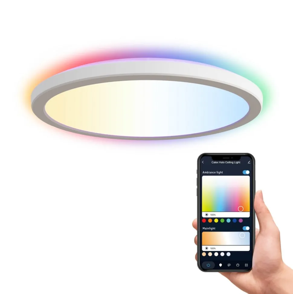 Calex Smart Halo LED plafondlamp, Ø 40 cm