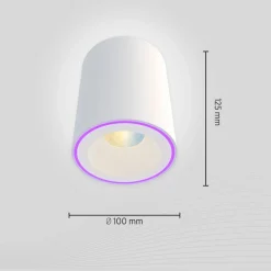 Calex Smart Halo Spot LED plafondspot, wit