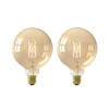 Calex Smart LED gloeilamp E27 G95 7W CCT set van 2