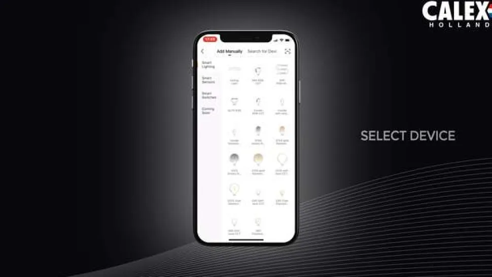 Calex Smart LED gloeilamp E27 G95 7W CCT set van 2