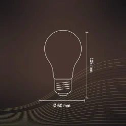 Calex Smart LED lamp E27 A60 7W Filament CCT
