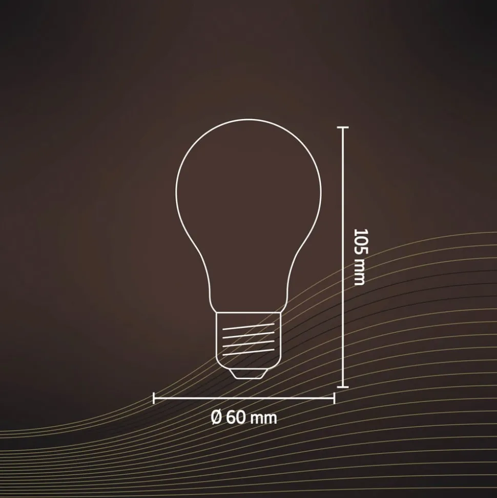 Calex Smart LED lamp E27 A60 7W Filament CCT