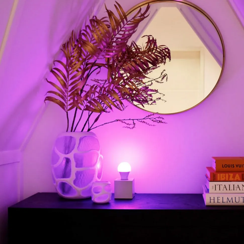 Calex Smart LED lamp E27 A60 9,4W CCT RGB set van 2