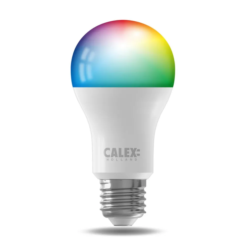 Calex Smart LED lamp E27 A60 9,4W CCT RGB set van 2