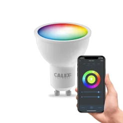 Calex Smart LED reflectorlamp GU10 4.9W CCT RGB