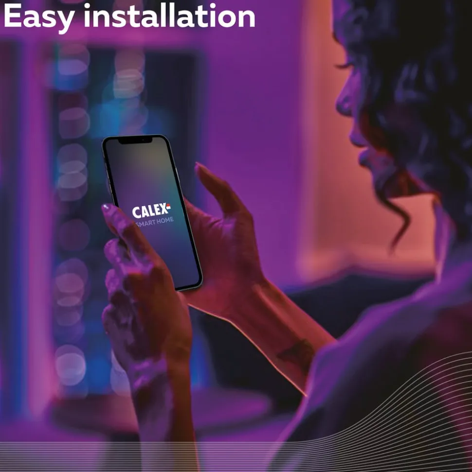 Calex Smart LED reflectorlamp GU10 4.9W CCT RGB