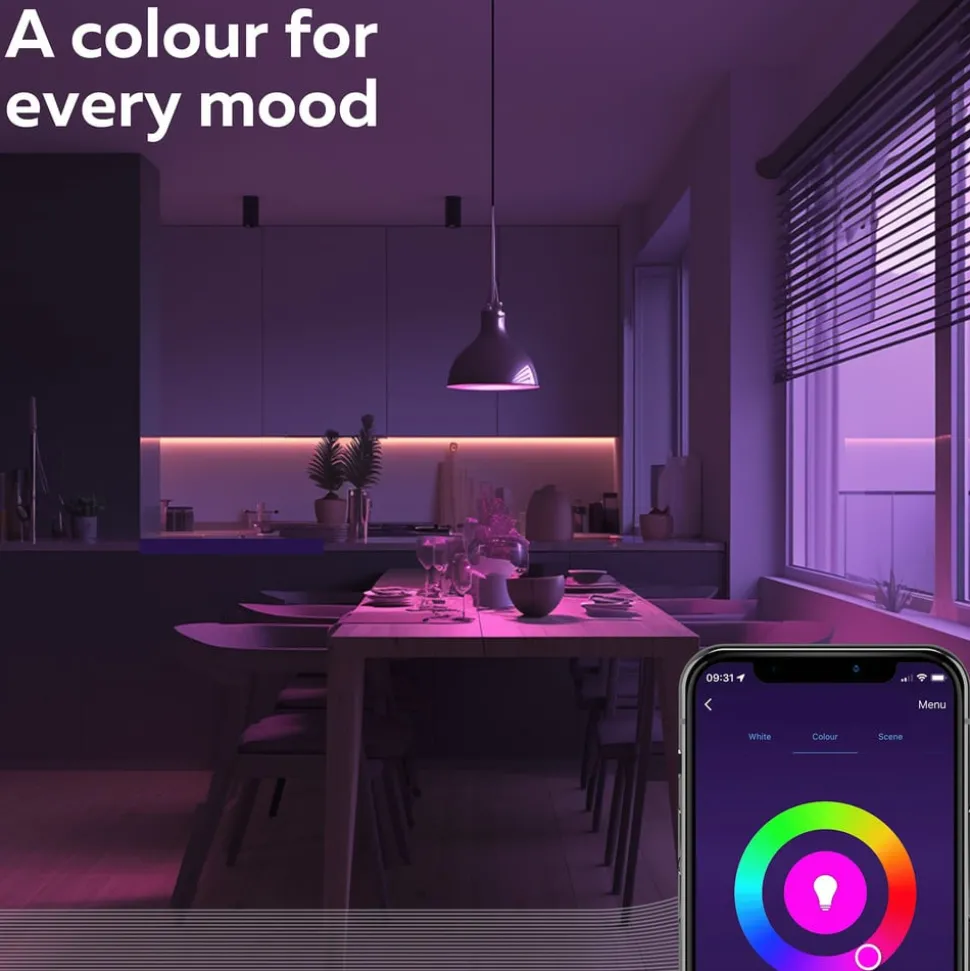 Calex Smart LED reflectorlamp GU10 4.9W CCT RGB