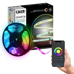Calex Smart LED Striplight RGBW, 5m, afstandsbediening