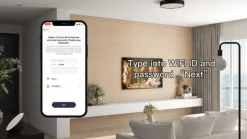 Calex Smart LED Striplight RGBW, 2 m, afstandsbediening