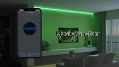 Calex Smart LED Striplight RGBW, 2 m, afstandsbediening