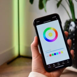 Calex Smart LED vloerlamp met afstandsbediening RGBW