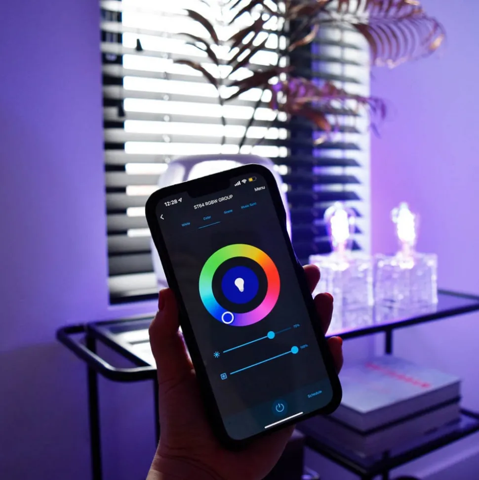 Calex Smart Rustiek E27 ST64 LED 4,9W Draad RGBW