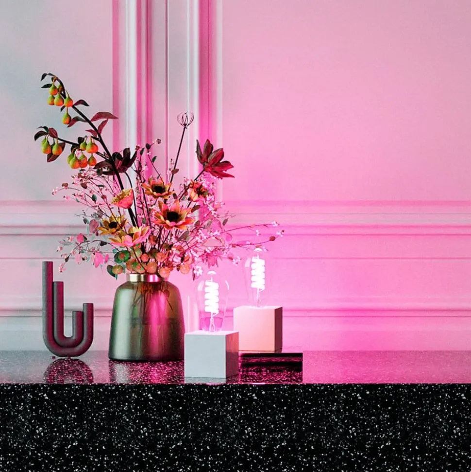 Calex Smart Rustiek E27 ST64 LED 4,9W Draad RGBW