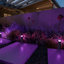 Calex Smart tuinpaal voor buiten, RGBW, set van 3