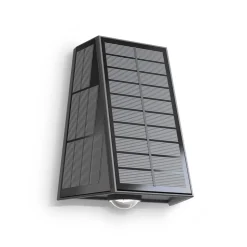 Calex Solar LED buiten wandlamp Matera, up/down, zwart
