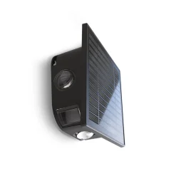 Calex Solar LED buiten wandlamp Altamura, indirect, zwart