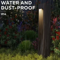 Calex Solar LED tuinpadverlichting Ivrea, zwart, aluminium, IP67