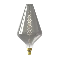 Calex Vienna LED lamp E27 6W dim 1.800 K titaan