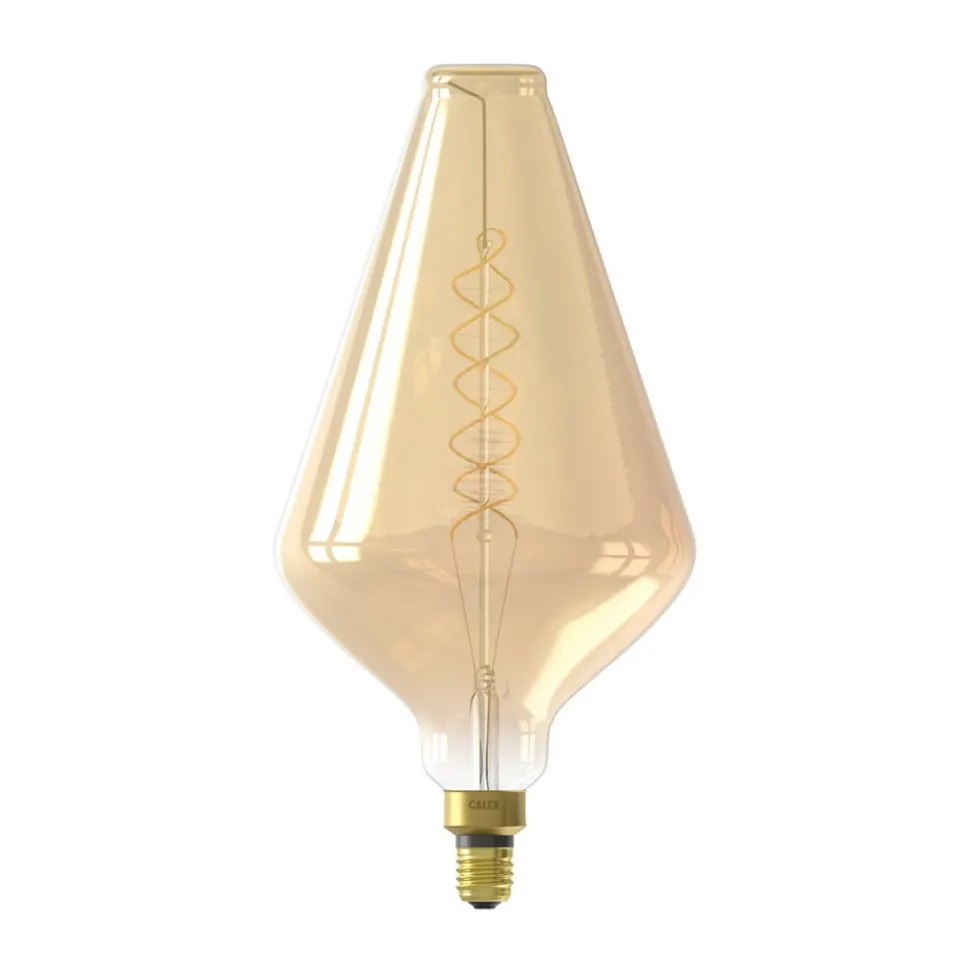 Calex Vienna LED lamp E27 6W dim 2.200 K goud