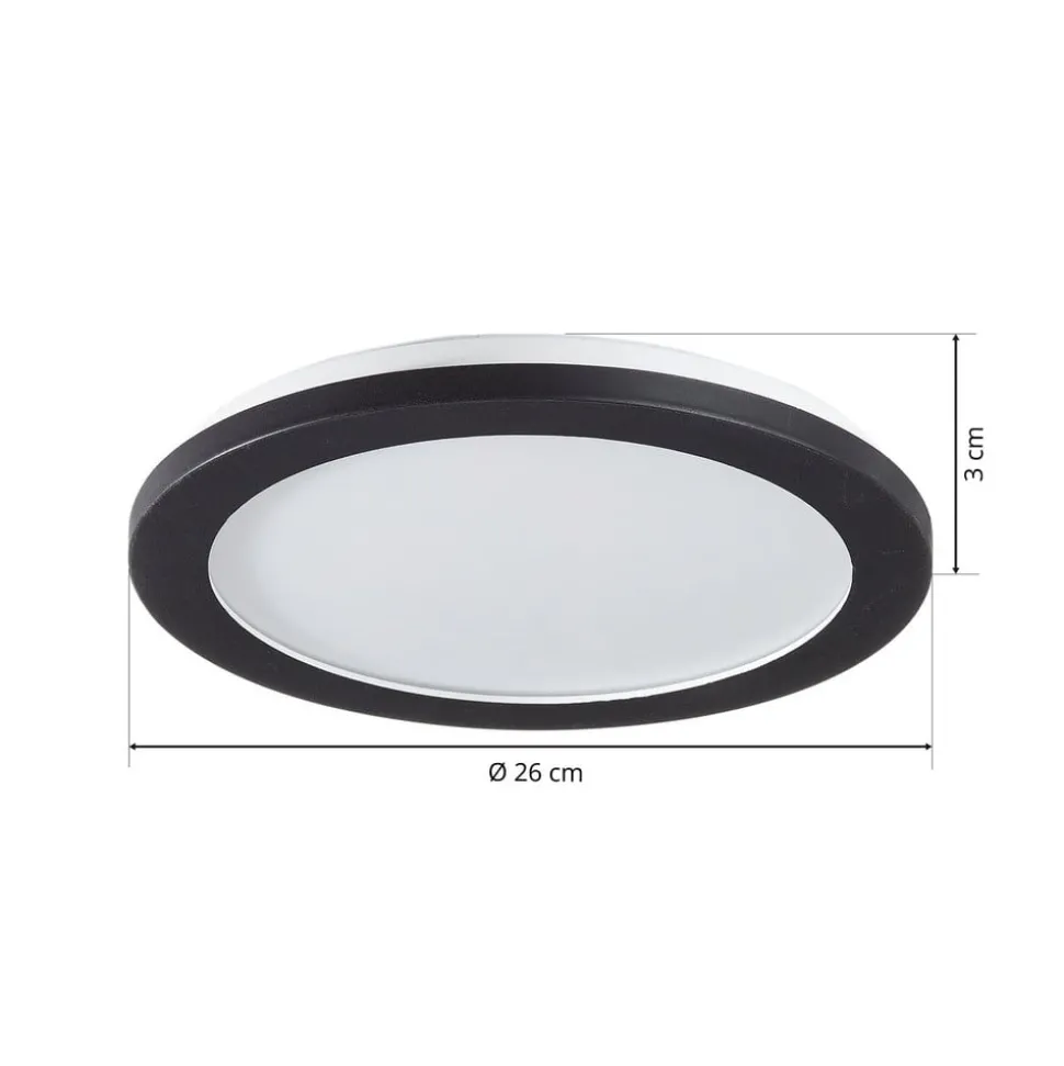 Camillus LED plafondlamp, rond, Ø 26 cm