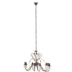 CAMPANA kroonluchter, ovaal gevormd, 110 cm