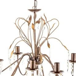 CAMPANA kroonluchter, ovaal gevormd, 110 cm