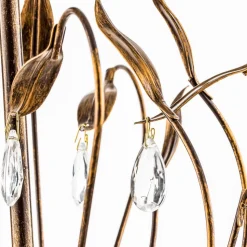 CAMPANA kroonluchter, ovaal gevormd, 110 cm