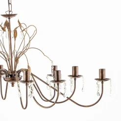 CAMPANA kroonluchter, ovaal gevormd, 110 cm