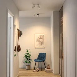 CAN TILT plafondspot, wit, Ø 20 cm, 2-lamps, metaal, GU10